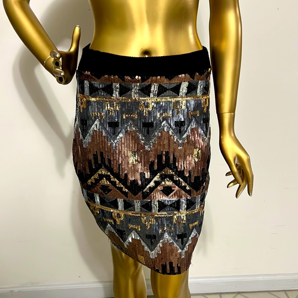 Sequin skirt
